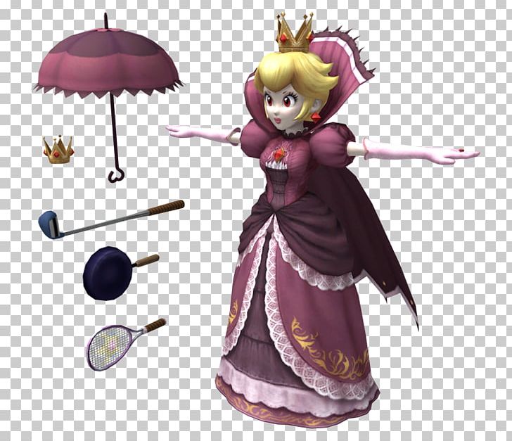 Super Smash Bros. Brawl Project M Princess Peach Mario PNG, Clipart, Character, Costume, Doll, Fictional Character, Figurine Free PNG Download