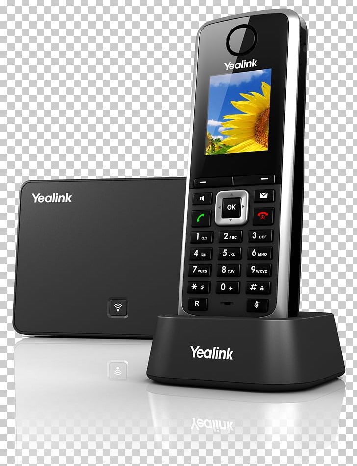 Digital Enhanced Cordless Telecommunications Cordless Telephone Yealink SIP-W52P IP-DECT PNG, Clipart, Electronic Device, Electronics, Gadget, Home Business Phones, Mobile Phone Free PNG Download