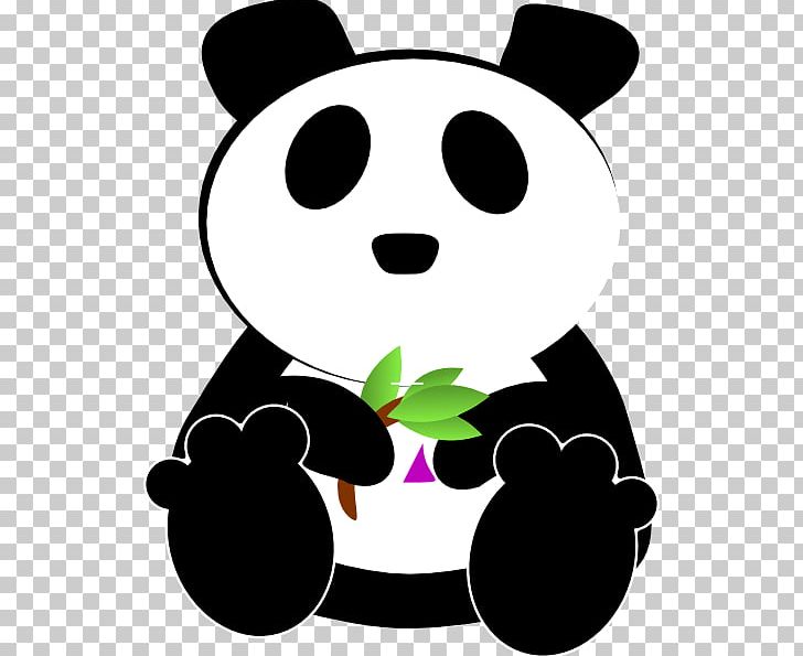Giant Panda Bear Cartoon PNG, Clipart, Art, Artwork, Bamboo Rice, Bear, Black Free PNG Download