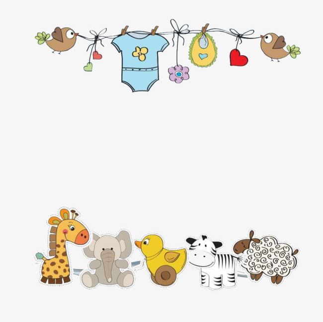 Cute Animals PNG, Clipart, Animal, Animals Clipart, Cartoon, Clothesline, Cute Clipart Free PNG Download