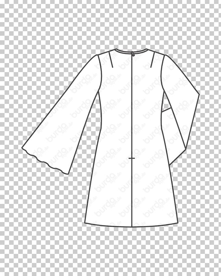 Jacket Burda Style Dress T-shirt Pattern PNG, Clipart, Angle, Black, Black And White, Bur, Chiffon Free PNG Download