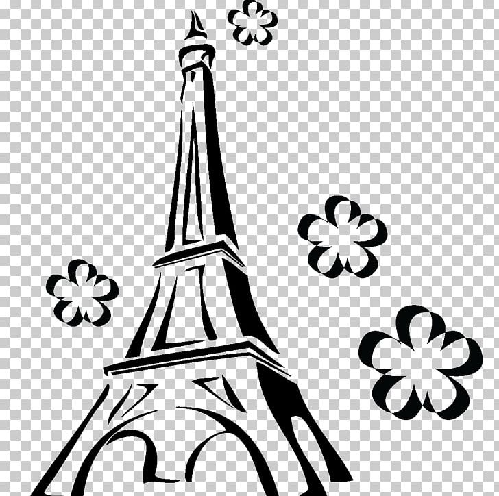 Eiffel Tower Wall Decal Art PNG, Clipart, Art, Artwork, Black And White, Canvas, Canvas Print Free PNG Download