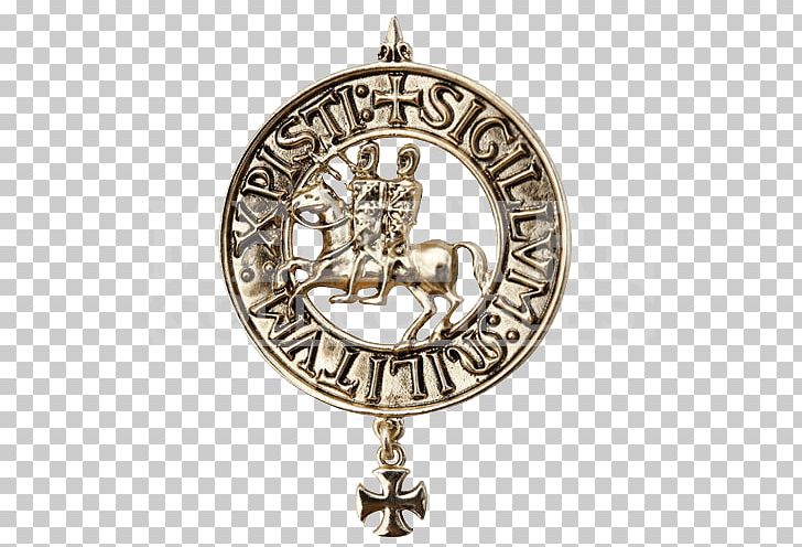 Knights Templar Seal Talisman Amulet PNG, Clipart, Abraxas, Badge, Body Jewelry, Brass, Charms Pendants Free PNG Download