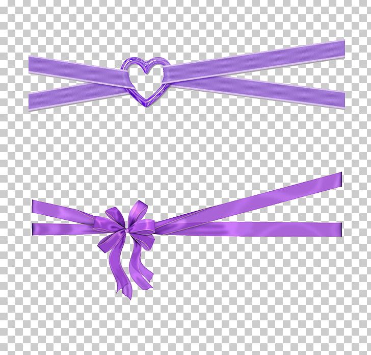 Purple Ribbon Violet PNG, Clipart, Art, Bow, Heart Shape, Line, Magenta Free PNG Download
