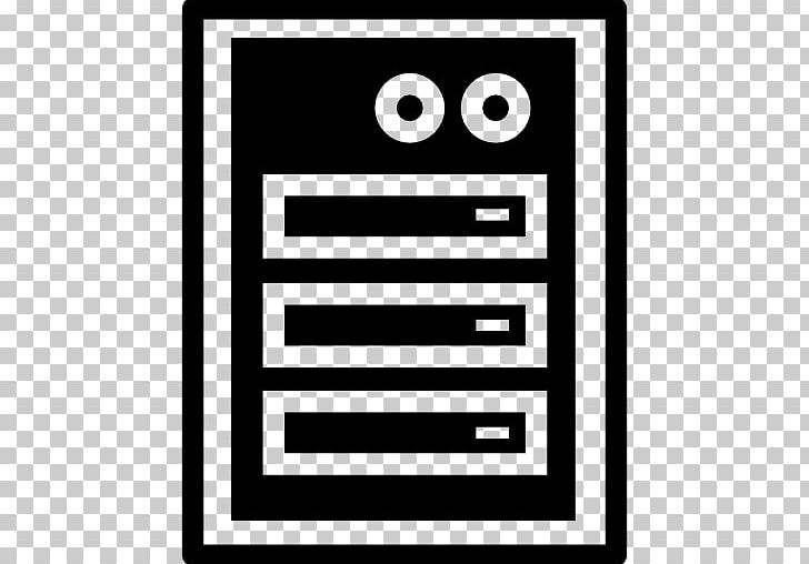 Computer Servers Computer Icons Encapsulated PostScript PNG, Clipart, Area, Black, Black And White, Brand, Button Free PNG Download