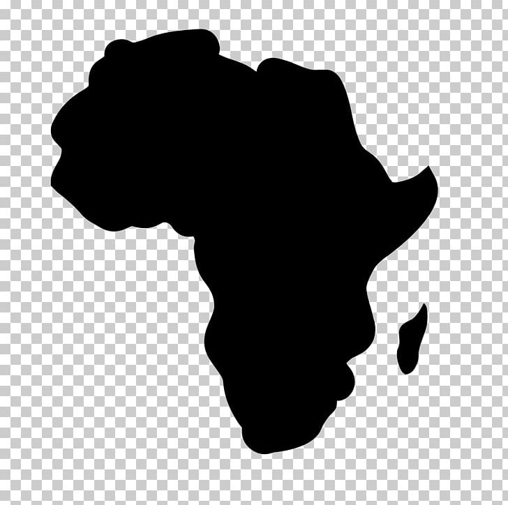 Africa Silhouette PNG, Clipart, Africa, Black, Black And White, Computer Icons, Finger Free PNG Download