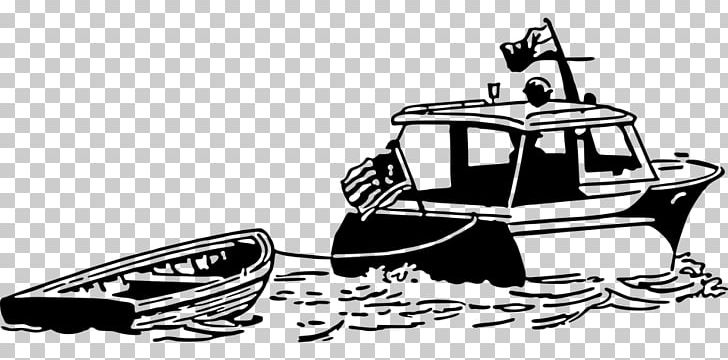 Boat Towing Dinghy PNG, Clipart, Automotive Design, Black And White, Boating, Brand, Car Free PNG Download