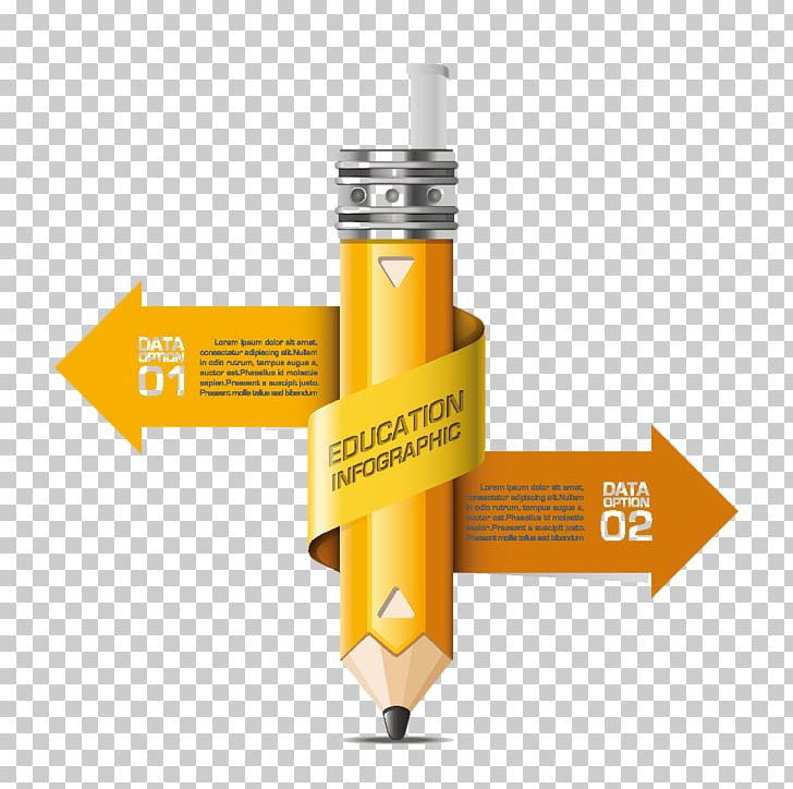 Infographic Education Pencil Illustration PNG, Clipart, Angle, Business Card, Business Man, Business Vector, Business Woman Free PNG Download