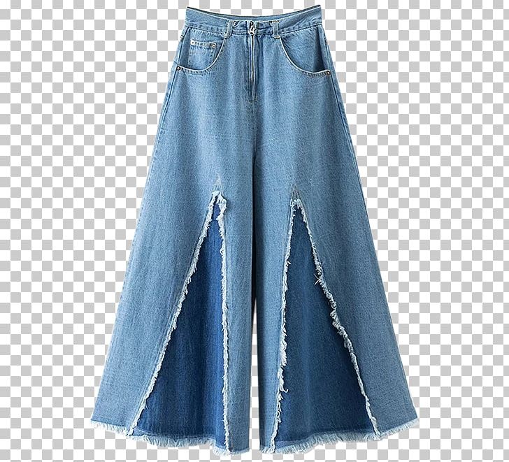 blue jean bell bottoms