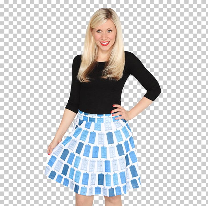 Doctor Who Skirt TARDIS Sonic Screwdriver PNG, Clipart, Abdomen, Ashley Eckstein, Blue, Clothing, Costume Free PNG Download
