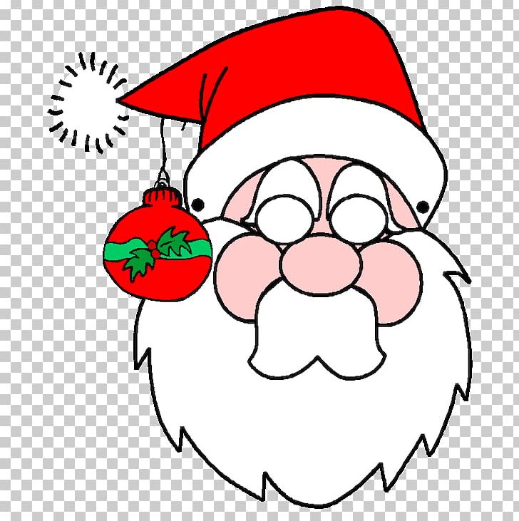 Santa Claus Christmas Decoration Mask Rudolph PNG, Clipart, Art, Artwork, Black And White, Carnival, Child Free PNG Download