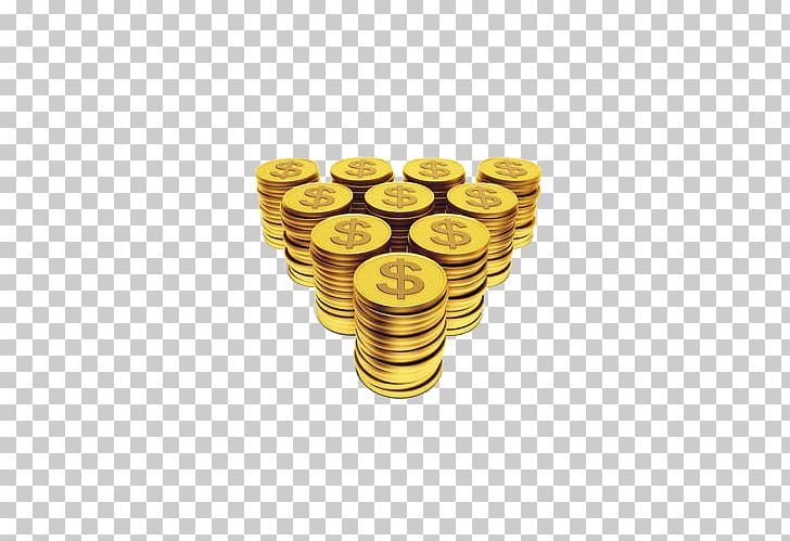Gold Coin Banknote PNG, Clipart, Array, Bank, Bank Note, Brass, Cartoon Free PNG Download