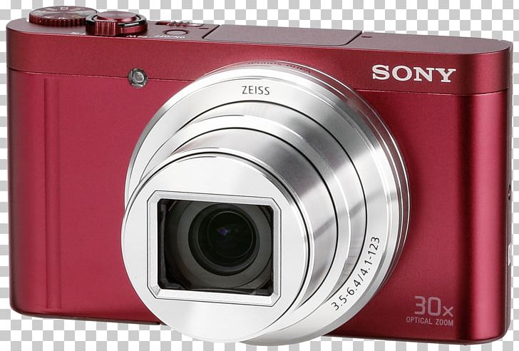 Digital SLR Sony DSC-WX500 Red Hardware/Electronic Sony Cyber-shot DSC-HX90 Camera Lens Mirrorless Interchangeable-lens Camera PNG, Clipart, Camera, Camera Lens, Cybershot, Digital Camera, Digital Cameras Free PNG Download