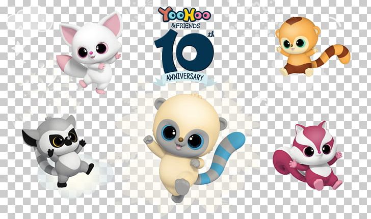 Stuffed Animals & Cuddly Toys YooHoo & Friends Aurora World PNG, Clipart, Amp, Animal Figure, Animation, Aurora World Inc, Carnivoran Free PNG Download