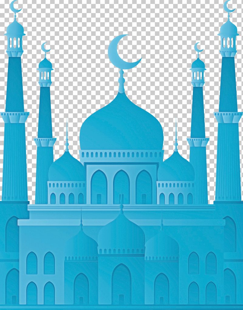 Mosque Ramadan Kareem PNG, Clipart, Arch, Architecture, Blue, Building, Byzantine Architecture Free PNG Download