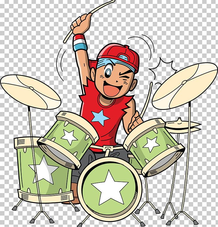 Drummer Drums Cartoon PNG, Clipart, Anime, Artwork, Cartoon, Comics, Drum Free PNG Download
