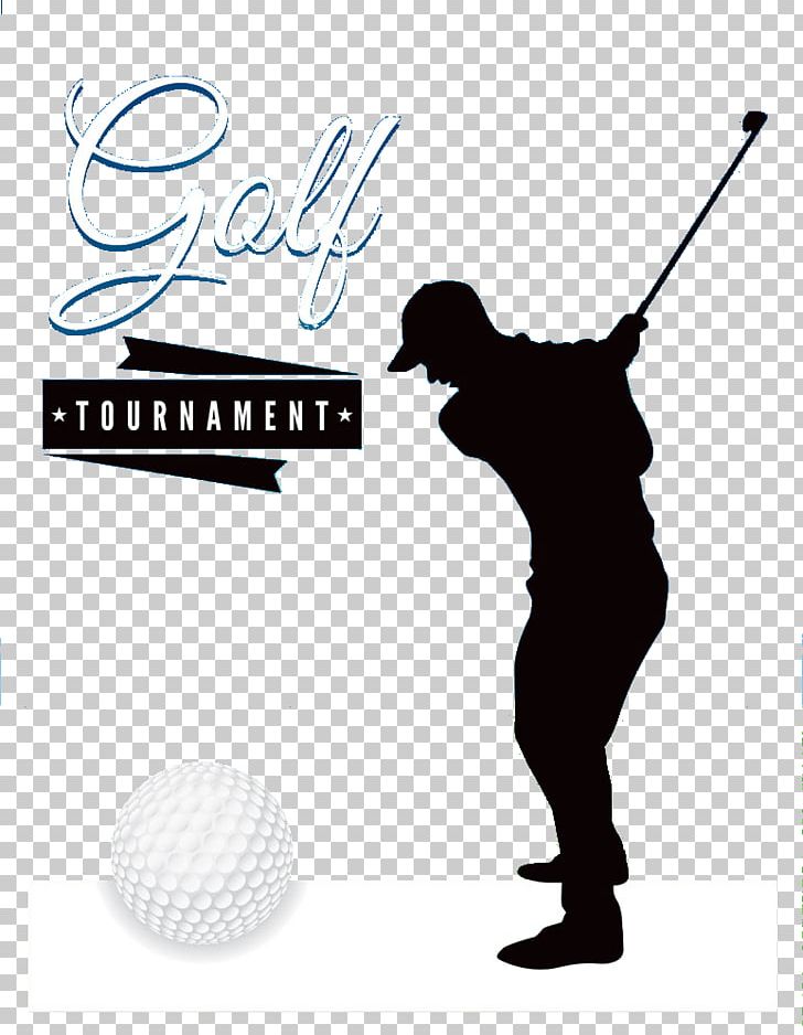 Golf Course Golf Ball Tournament Flyer PNG, Clipart, Black Background, Black Hair, Brand, Figures, Girl Silhouette Free PNG Download