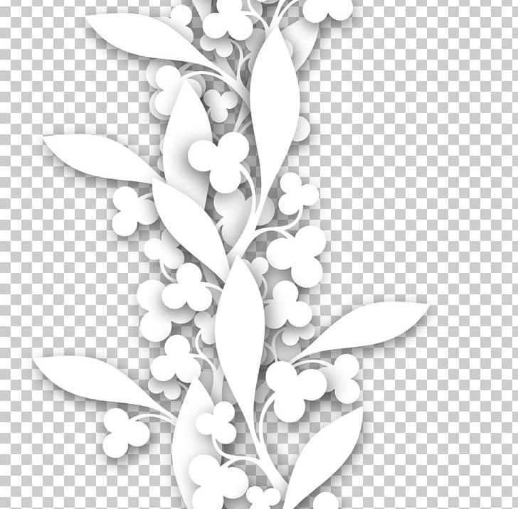 Twig White Floral Design Leaf Pattern PNG, Clipart, Beyaz, Black And White, Body Jewellery, Body Jewelry, Branch Free PNG Download