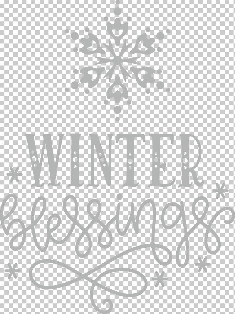 Winter Blessings PNG, Clipart, Branching, Flower, Line, Line Art, Logo Free PNG Download