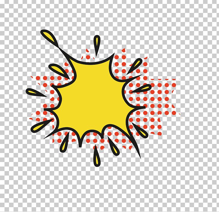 Yellow Ink Paste Explosion PNG, Clipart, Area, Artwork, Atmosphere, Blast, Circle Free PNG Download