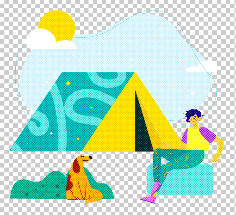 Camping Chill Camping Travel PNG, Clipart, Behavior, Camping, Cartoon, Geometry, Human Free PNG Download