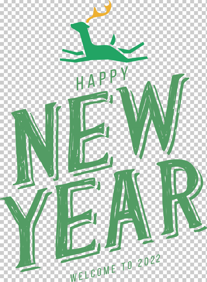 Happy New Year 2022 2022 New Year 2022 PNG, Clipart, Behavior, Green, Human, Logo, Meter Free PNG Download