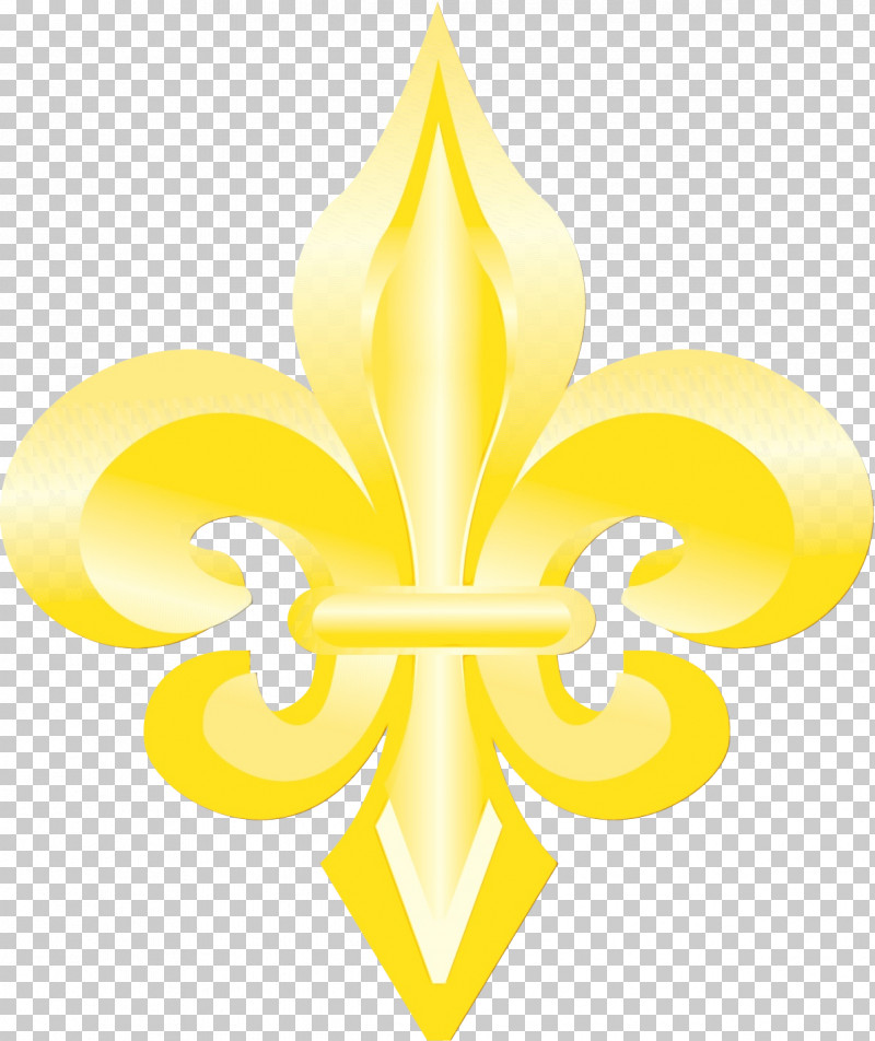 Cartoon Fleur-de-lis Emblem Symbol Yellow PNG, Clipart, Blue, Cartoon, Emblem, Fleurdelis, Gold Free PNG Download