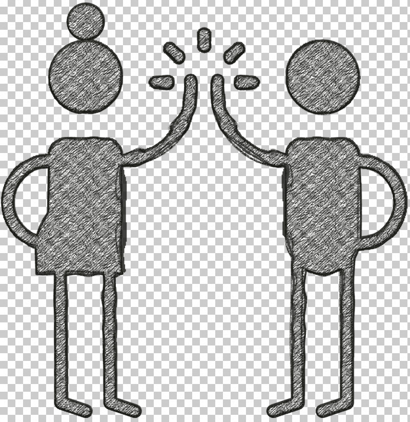 Teamwork Icon High Five Icon Child Icon PNG, Clipart, Behavior, Black, Black And White, Cartoon, Child Icon Free PNG Download