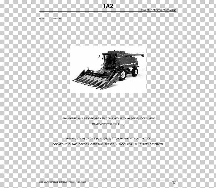 Motor Vehicle John Deere Brand PNG, Clipart, Art, Black And White, Brand, Combat, Combat Vehicle Free PNG Download