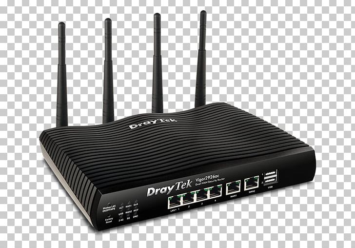 Draytek Vigor 2926 Router Wide Area Network Virtual Private Network PNG, Clipart,  Free PNG Download