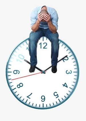 A Sad Man PNG, Clipart, Blue, Clock, Man Clipart, Passage, Sad Clipart Free PNG Download