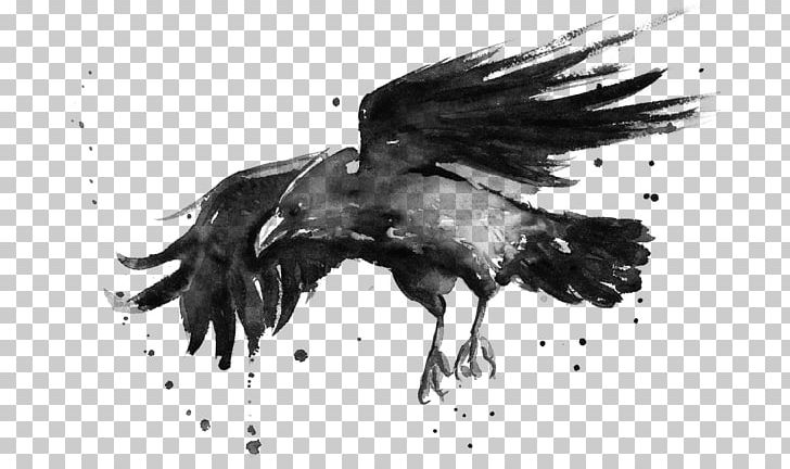 Watercolor Painting Art Watercolor: Animals Printmaking PNG, Clipart, Animals, Art, Printmaking, Ravens, Watercolor Painting Free PNG Download