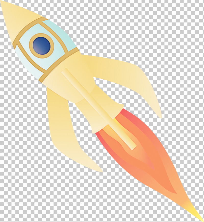 Yellow Squid Rocket PNG, Clipart, Rocket, Squid, Yellow Free PNG Download
