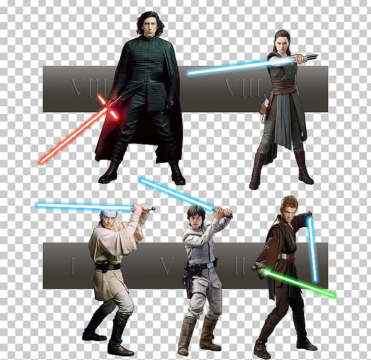 Luke Skywalker Kylo Ren Rey Ahsoka Tano Obi-Wan Kenobi PNG, Clipart, Action Figure, Anakin Skywalker, Anakin Solo, Count Dooku, Fantasy Free PNG Download