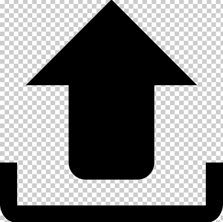 Computer Icons Upload Arrow PNG, Clipart, Angle, Arrow, Black, Black And White, Button Free PNG Download