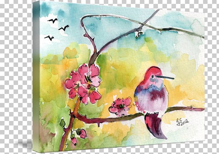 Watercolor Painting Art Printmaking PNG, Clipart, Art, Art Museum, Beak, Bird, Blossom Free PNG Download