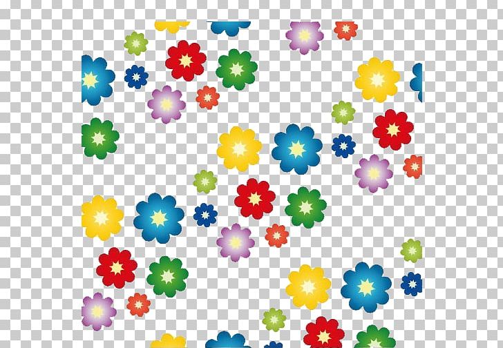 Flower Euclidean Motif PNG, Clipart, Cherry Blossom, Circle, Color, Colorful, Color Powder Free PNG Download