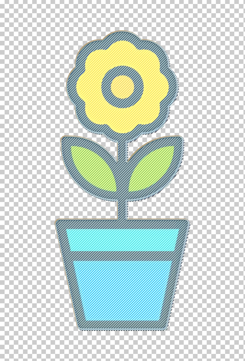 Flower Icon Cultivation Icon PNG, Clipart, Cultivation Icon, Flower Icon, Green, Symbol, Yellow Free PNG Download