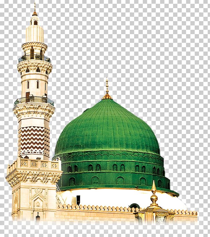 Al-Masjid An-Nabawi Green Dome Mosque PNG, Clipart, Almasjid Annabawi, Al Masjid An Nabawi, Building, Byzantine Architecture, Cdr Free PNG Download