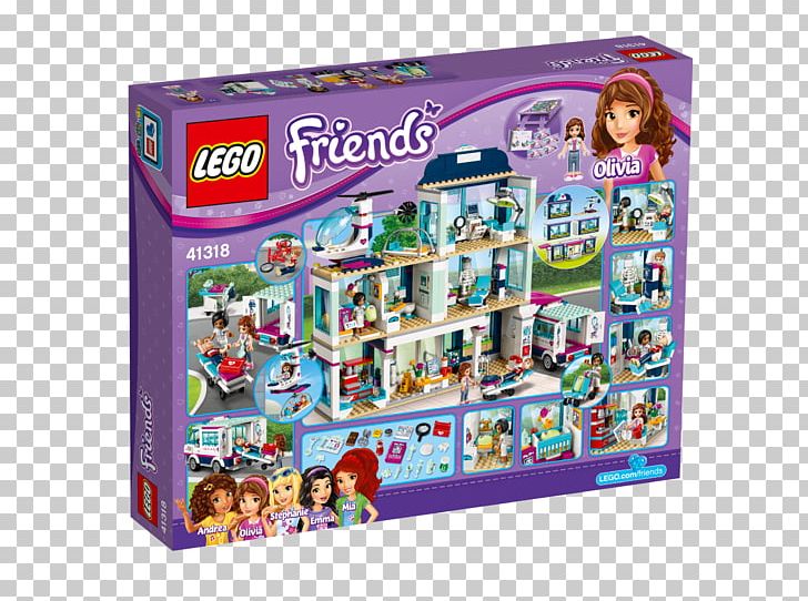 LEGO 41318 Friends Heartlake Hospital Toy Hamleys Amazon.com PNG, Clipart,  Free PNG Download