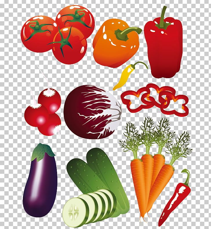 Vegetable Fruit Eggplant Bell Pepper PNG, Clipart, Apple Fruit, Cherry, Chili Pepper, Citrus, Decorative Elements Free PNG Download