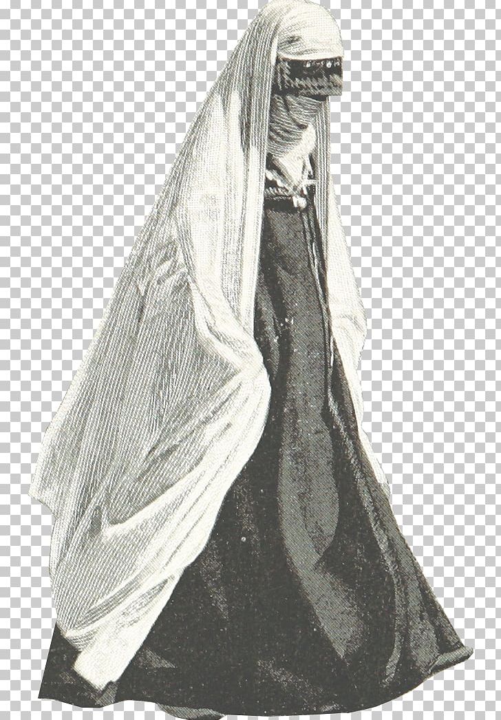 Costume Design Gown White PNG, Clipart, Arab Woman, Black And White, Bridal Accessory, Costume, Costume Design Free PNG Download