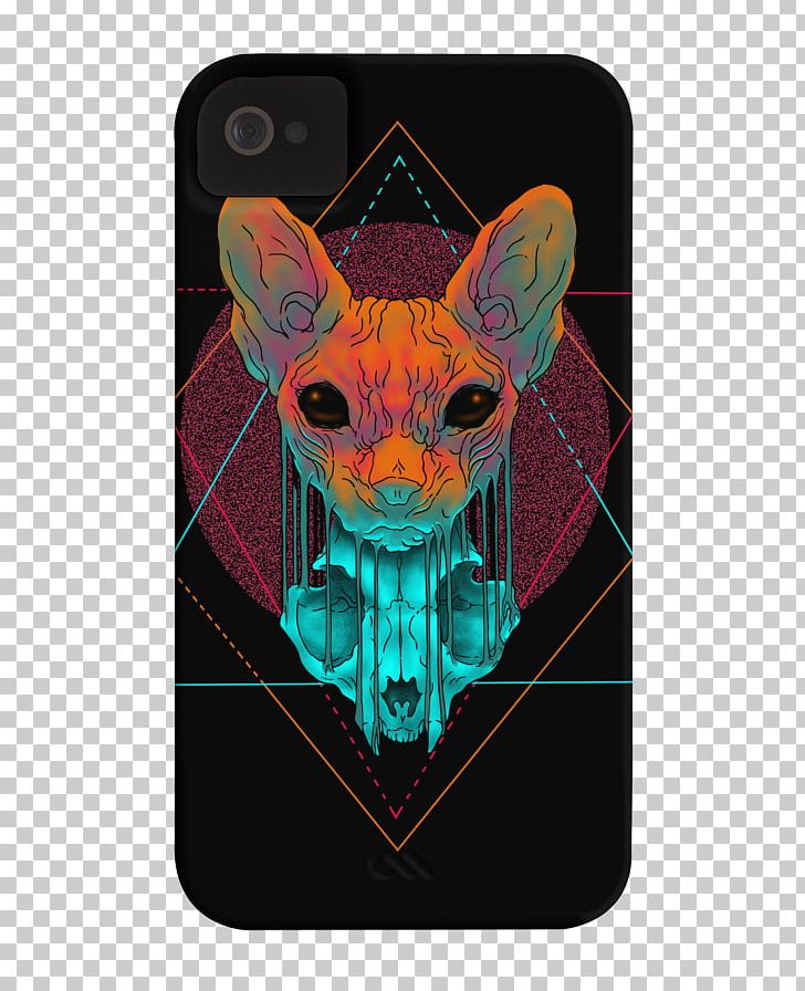 Sphynx Cat IPhone X Kitten T-shirt Psychedelia PNG, Clipart, Animals, Art, Cat, Cat Skull, Color Free PNG Download