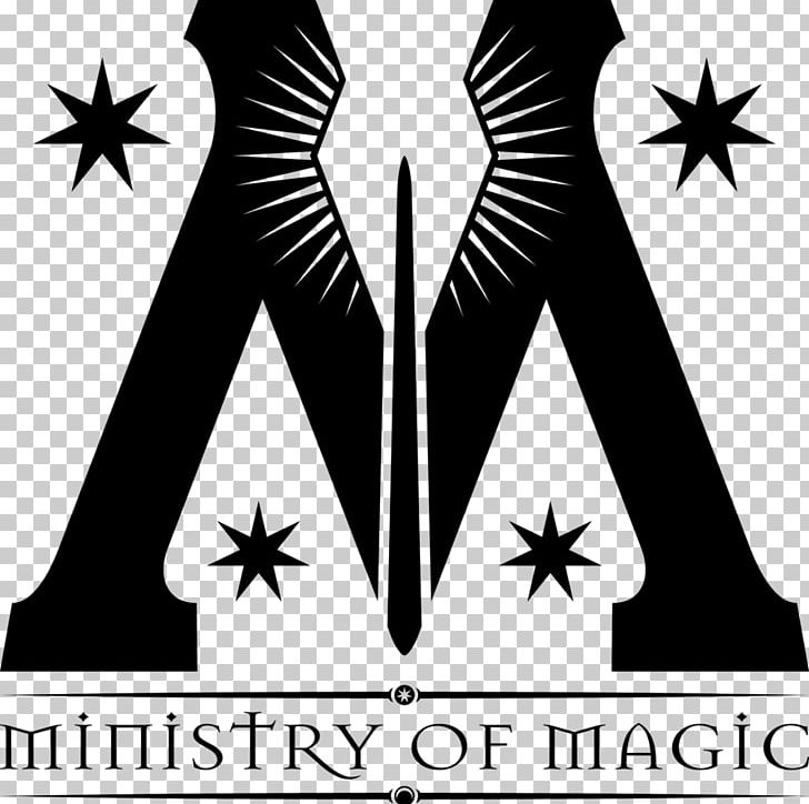 Ministry Of Magic Magic In Harry Potter Lord Voldemort Logo PNG, Clipart, Angle, Art, Black And White, Brand, Comic Free PNG Download