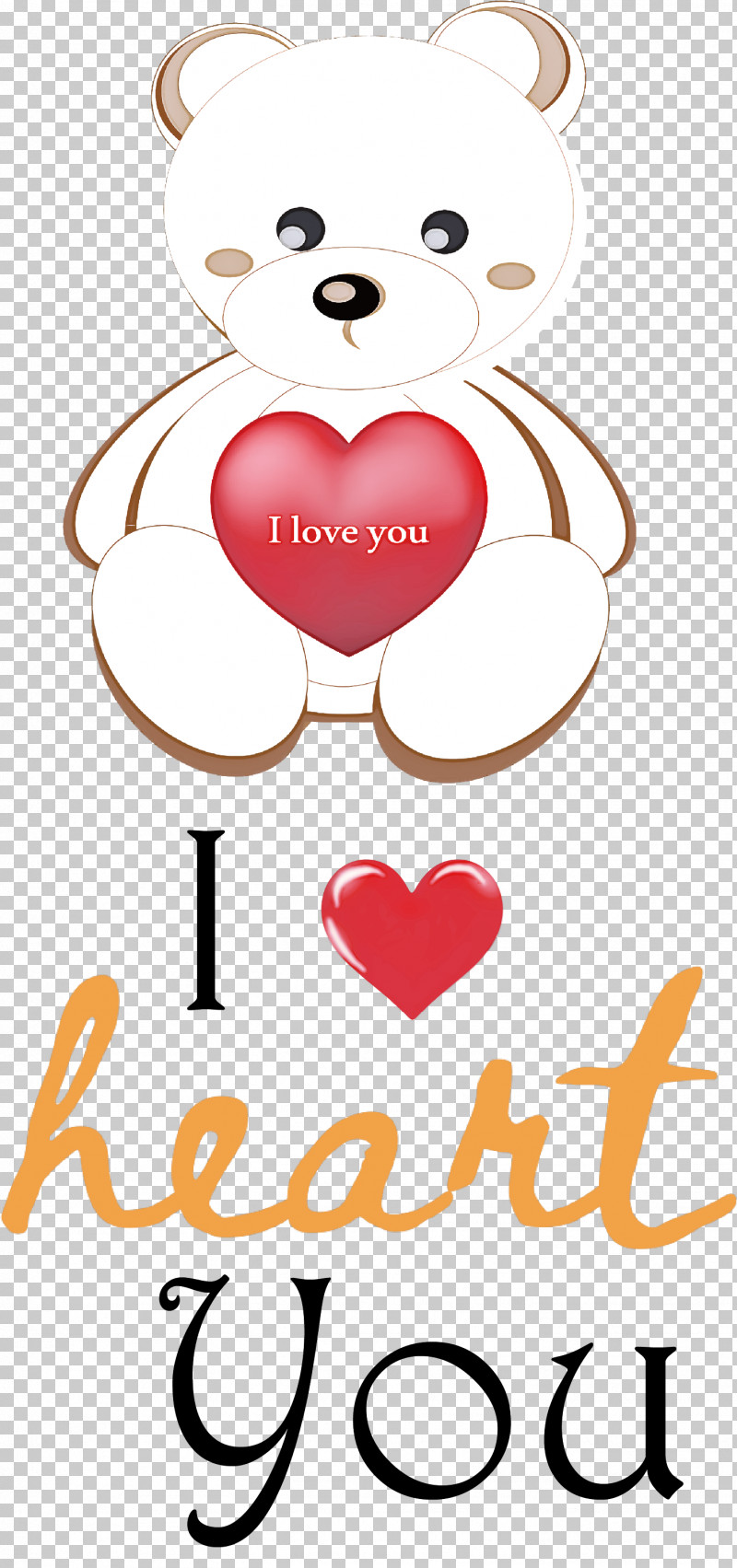 I Heart You Valentines Day Love PNG, Clipart, Bears, Biology, Cartoon, Geometry, I Heart You Free PNG Download
