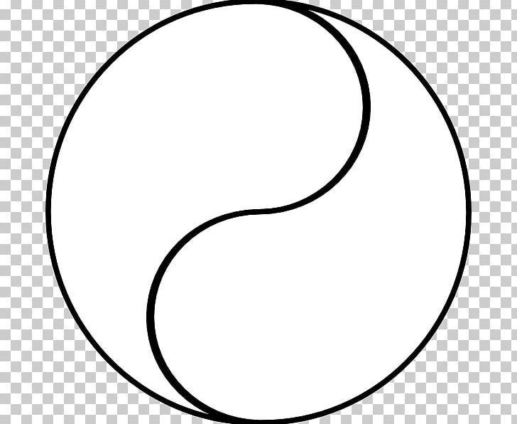 Yin And Yang Line Art PNG, Clipart, Angle, Area, Black, Black And White, Circle Free PNG Download
