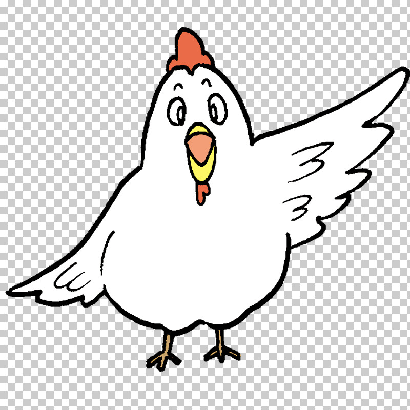 Chicken Line Art Cartoon Beak Area PNG, Clipart, Area, Beak, Cartoon, Chicken, Line Free PNG Download