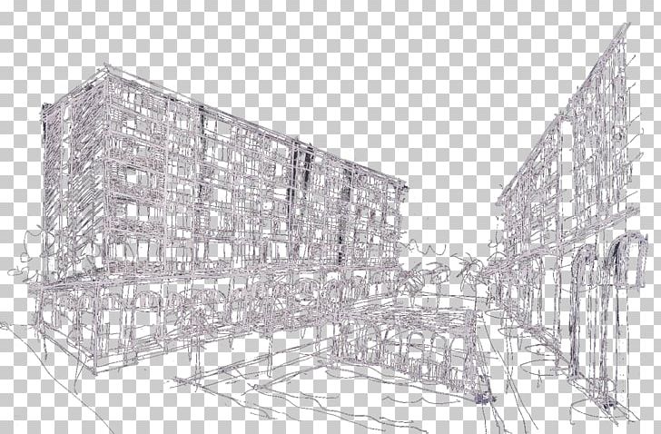 Facade Steel Urban Design Scaffolding Sketch PNG, Clipart, Angle, Architecture, Area, Art, Artwork Free PNG Download