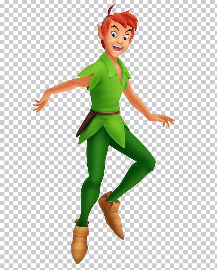 Kingdom Hearts II Kingdom Hearts Birth By Sleep Kingdom Hearts: Chain Of Memories Peter Pan Tinker Bell PNG, Clipart, Captain Hook, Cartoon, Costume, Fictional Character, Figurine Free PNG Download