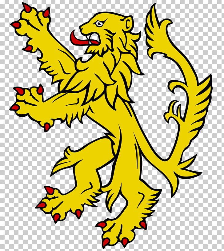 Lion Royal Banner Of Scotland PNG, Clipart, Animals, Art, Artwork, Beak, Black And White Free PNG Download